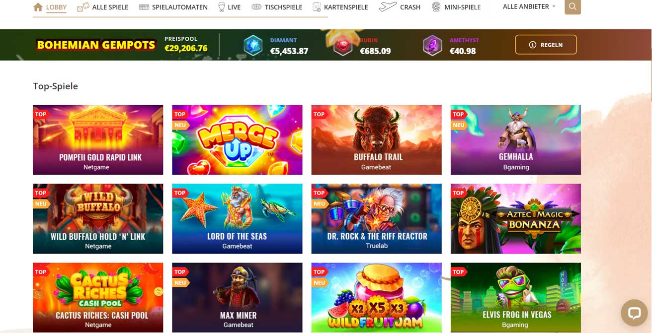 boho casino erfahrungen