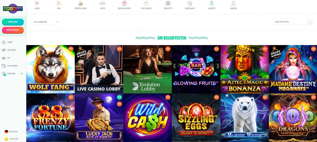 spinia online casino betrugstest